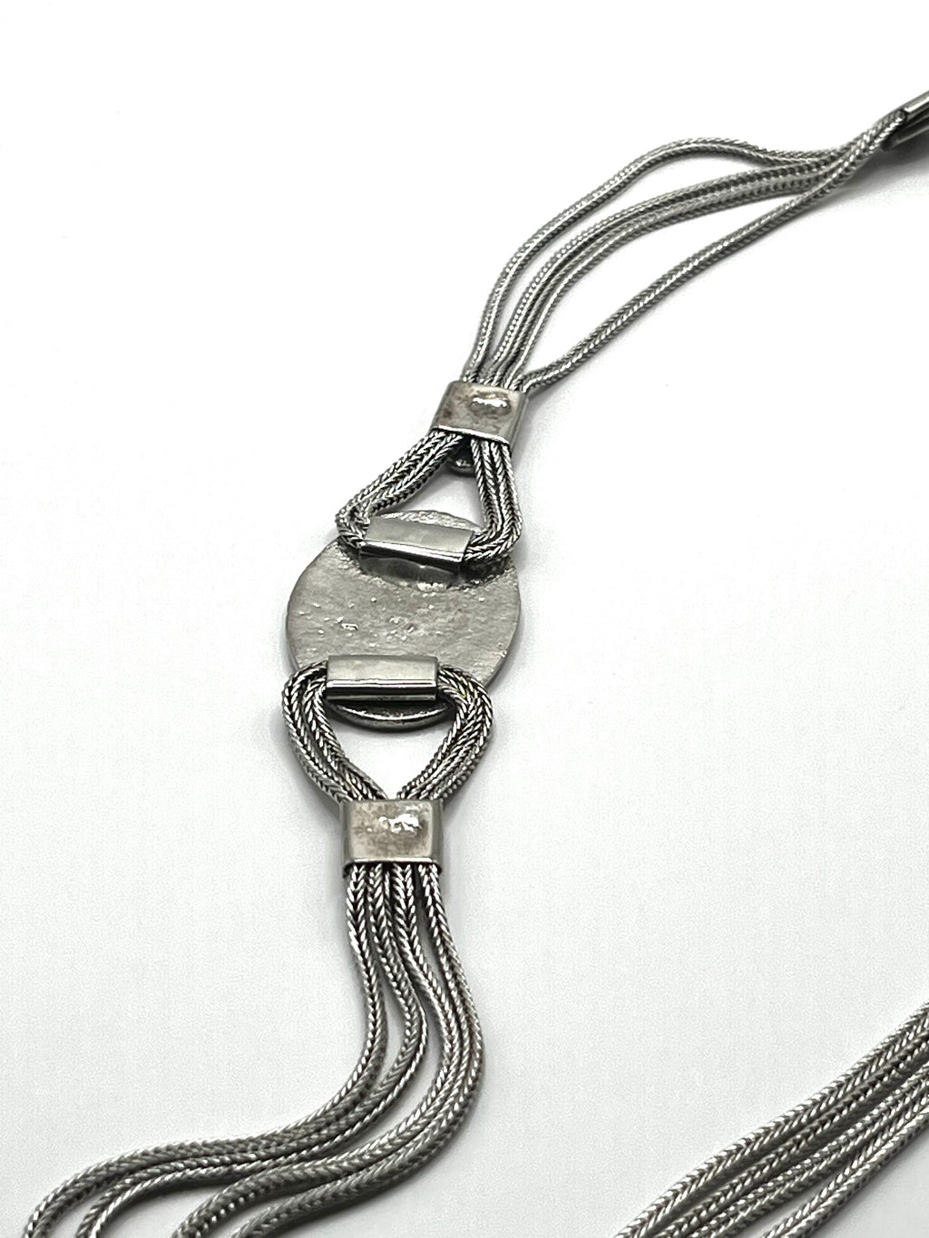 Vintage 925 Hopea Turkkilainen Kaulakoru 46cm