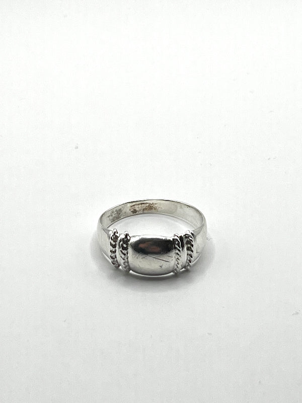 Vintage 925 Hopea Sormus - 19mm