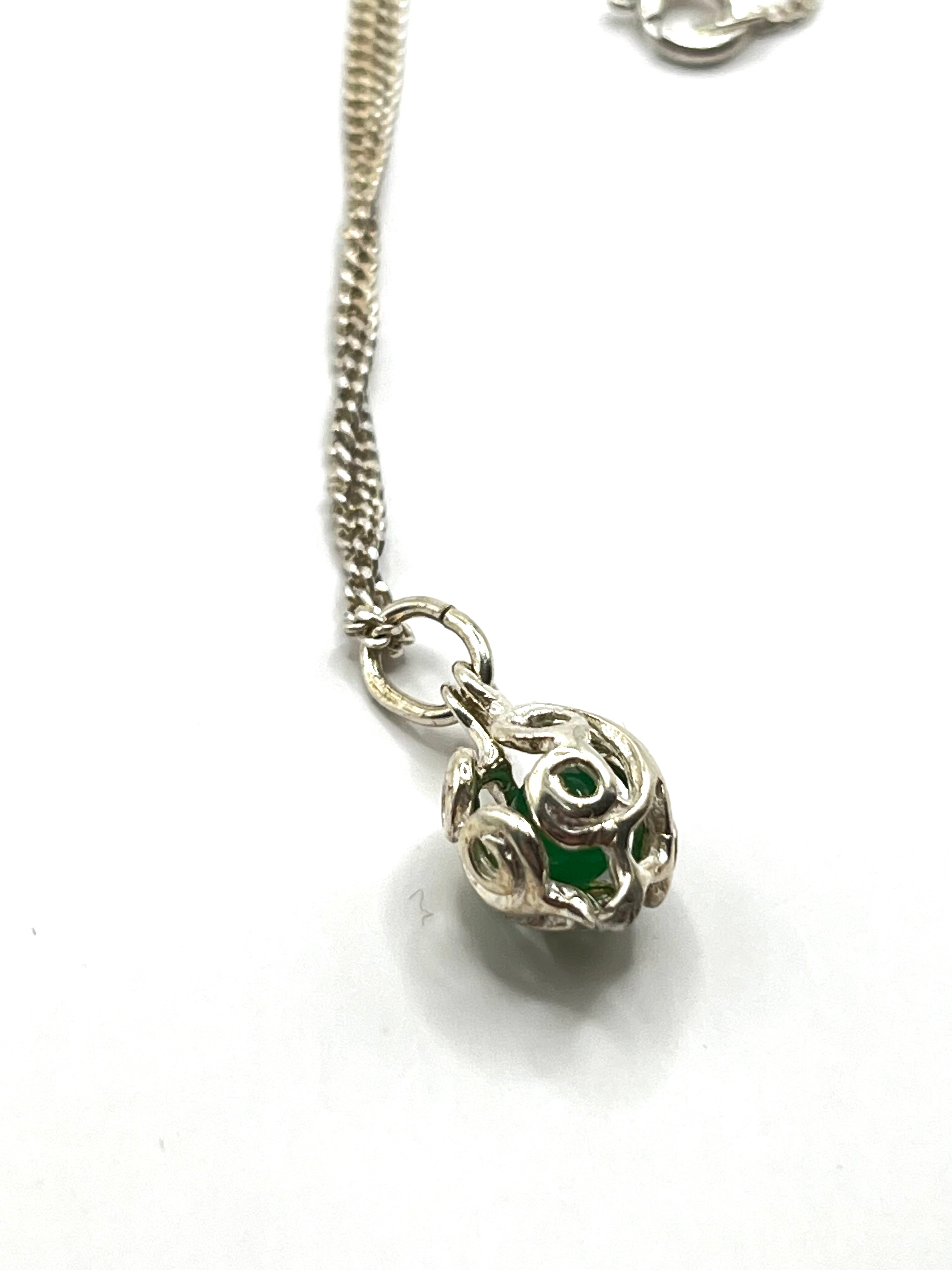 925 Hopea Kaulakoru Riipuksella 1mm, 35cm