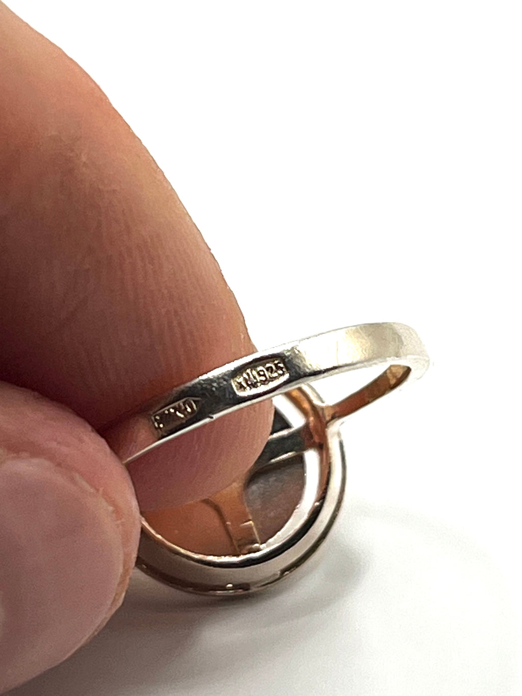 925 Hopea Sormus 19.5mm