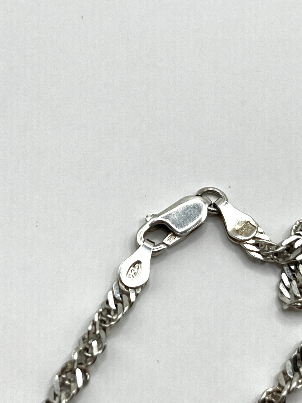 925 Hopea Kaulaketju 4mm, 41cm