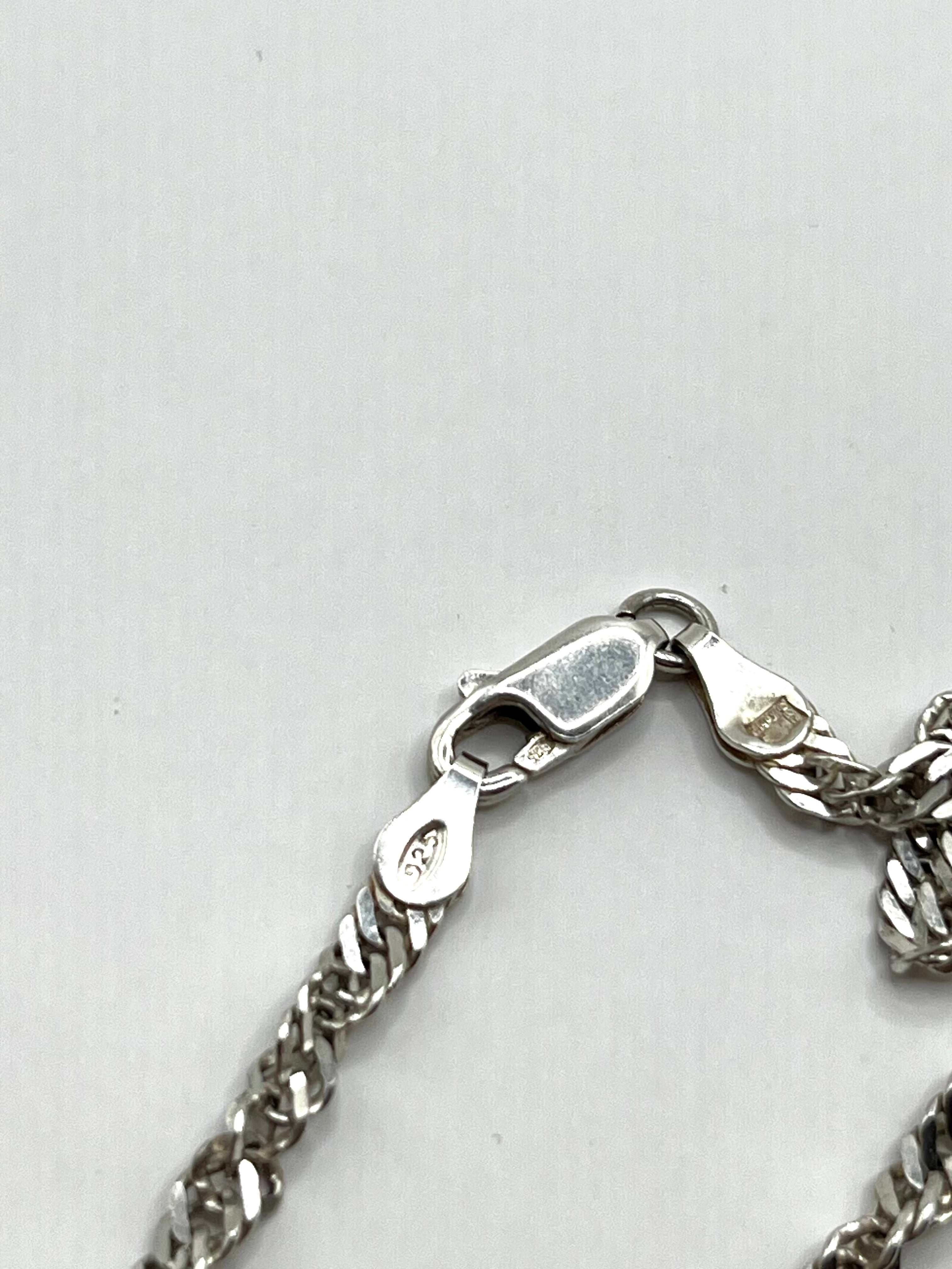 925 Hopea Kaulaketju 4mm, 41cm