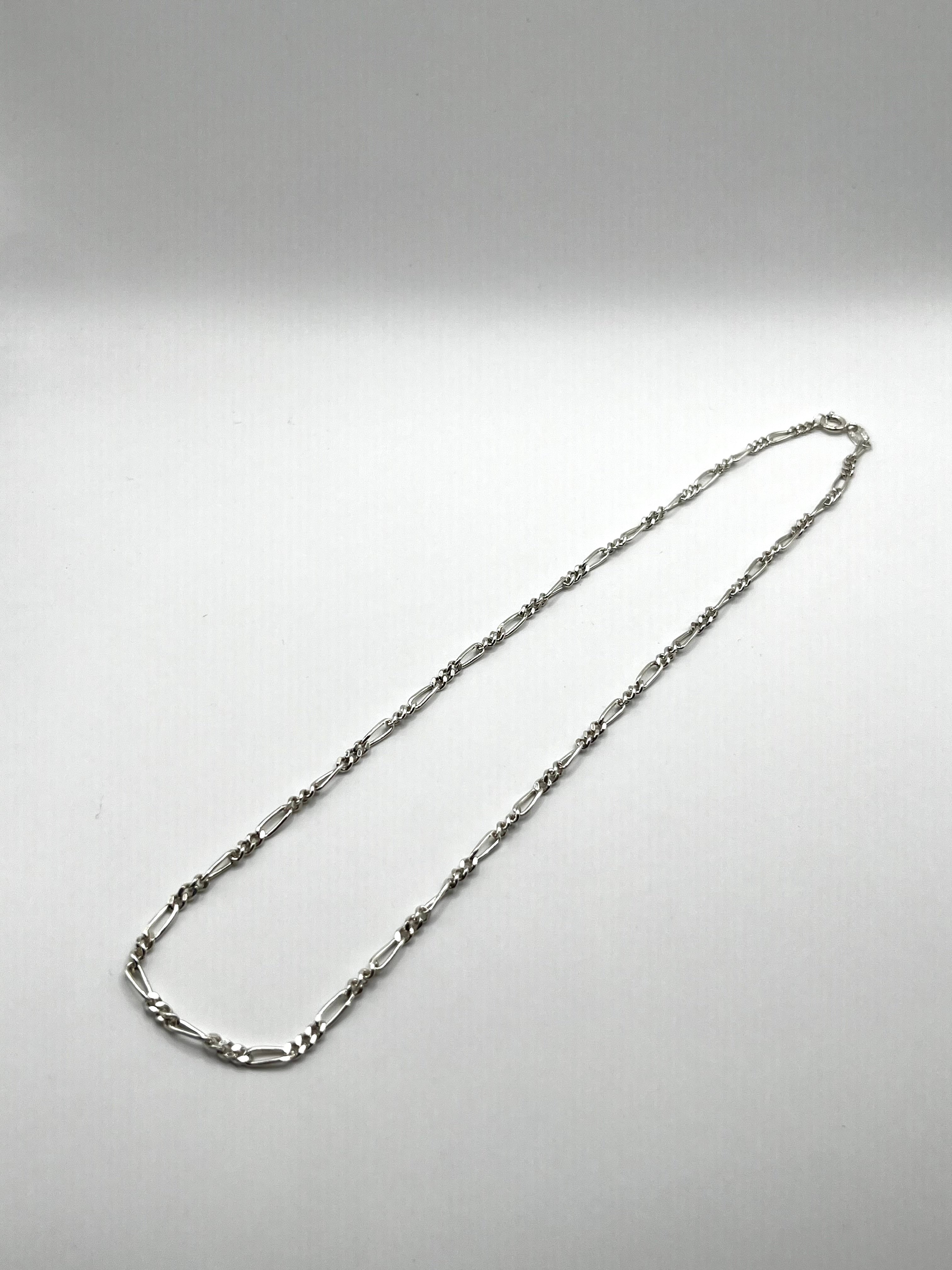 925 Hopea Figaro Kaulaketju 3mm, 42cm