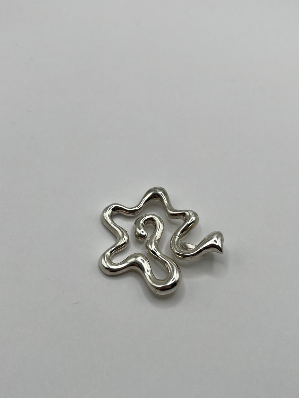 Vintage 925 Hopea "Roiske" Riipus 33mm x 33m