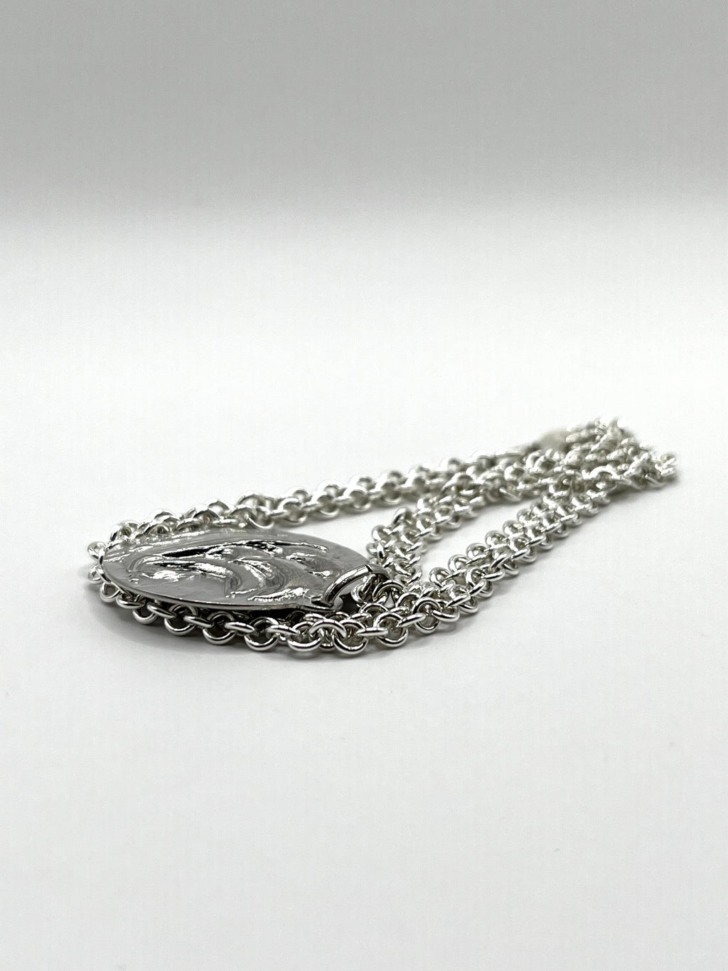 925 Hopea Merimies Riipus Kaulaketjulla 3mm, 50cm