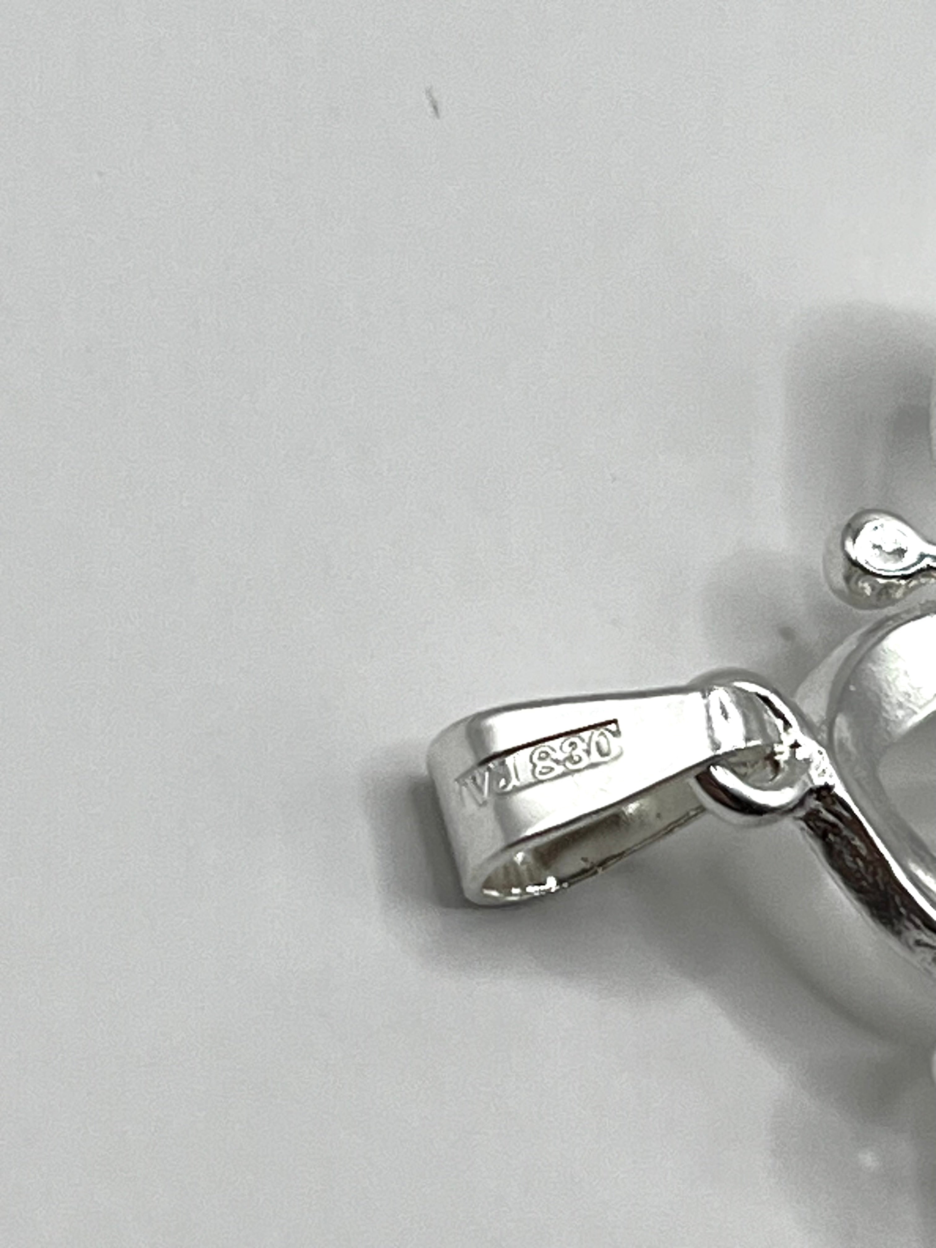 Vintage 830 Hopea Riipus 40mm x 35mm