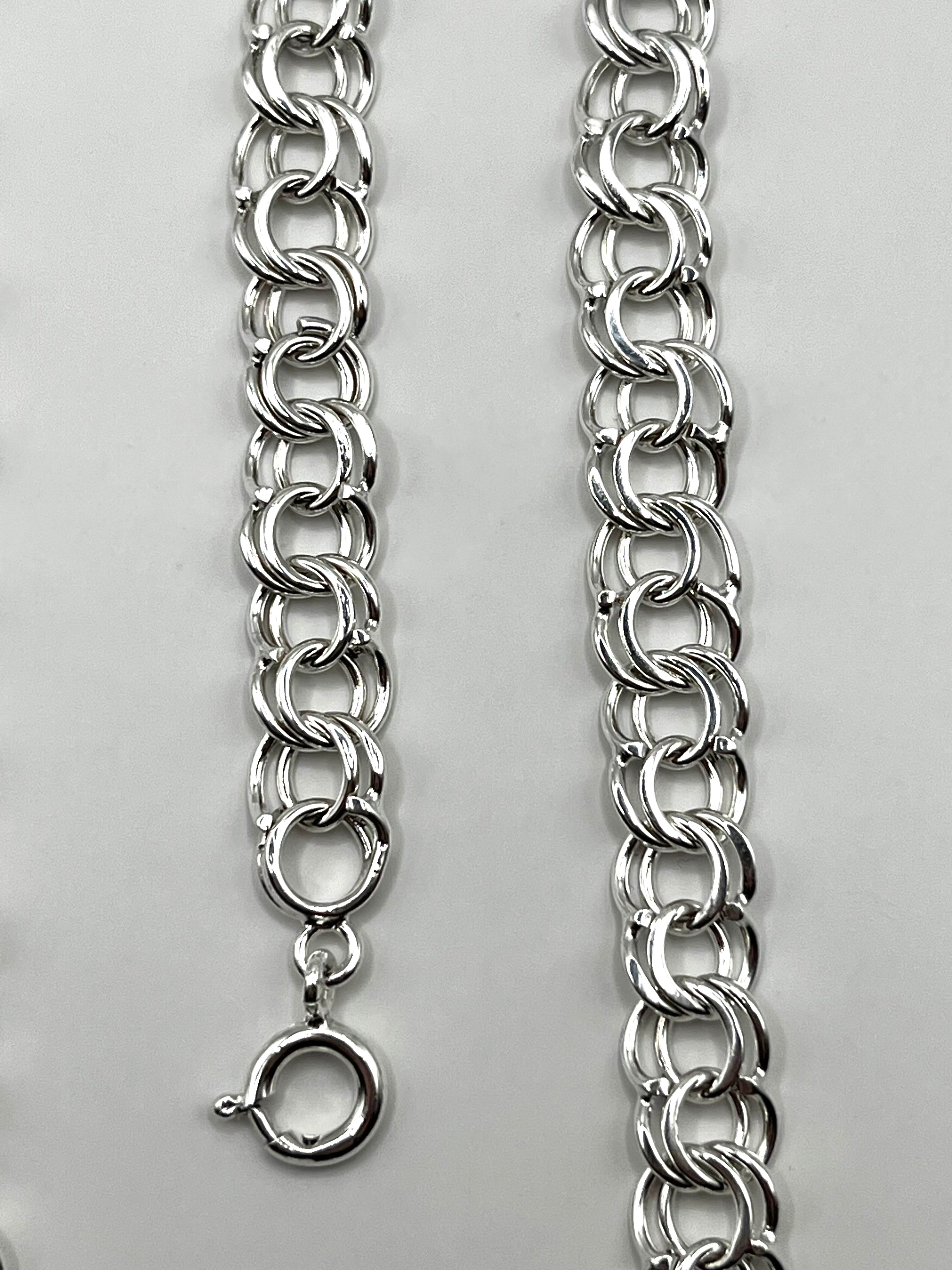 925 Hopea Bismarck Kaulaketju 8mm, 54cm