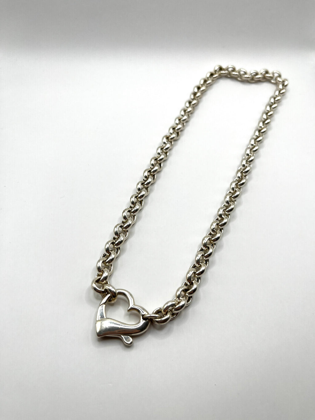 925 Hopea Papu Kaulaketju 8mm, 46cm