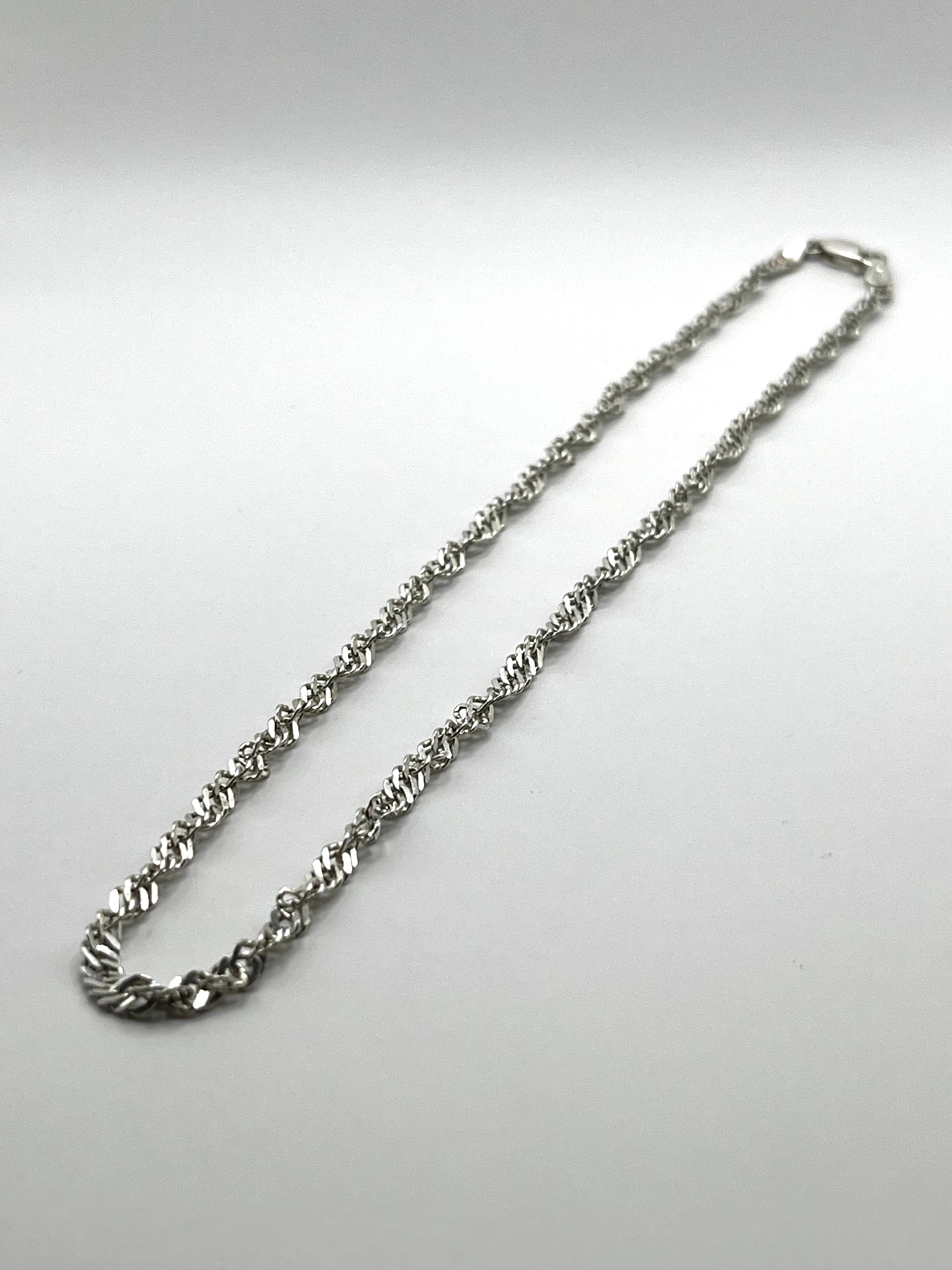 925 Hopea Kaulaketju 4mm, 41cm