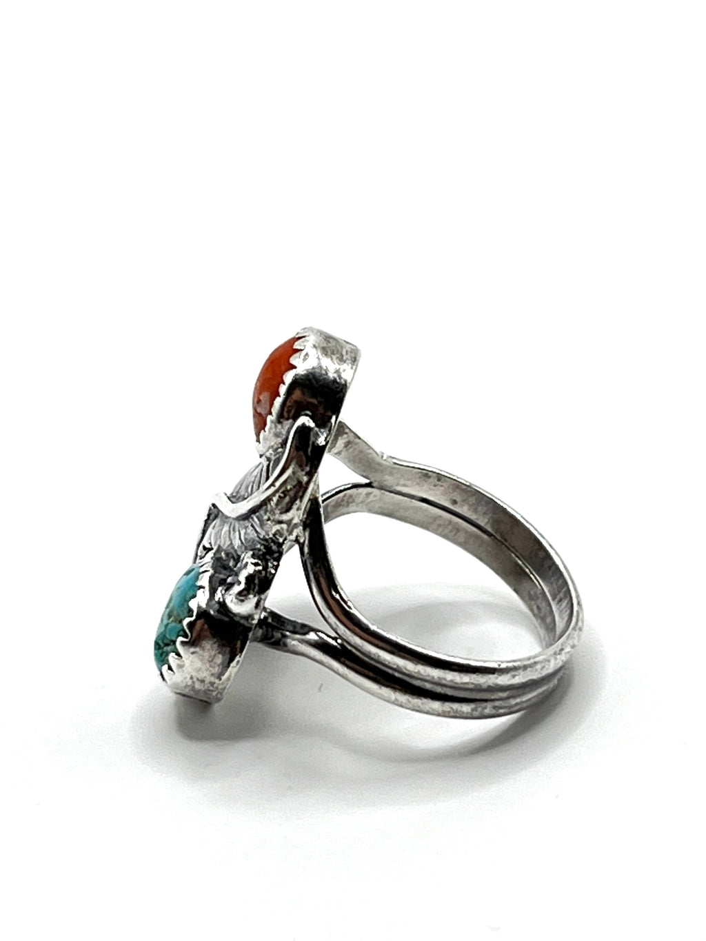 Vintage Hopea Navajo Sormus 16.75mm