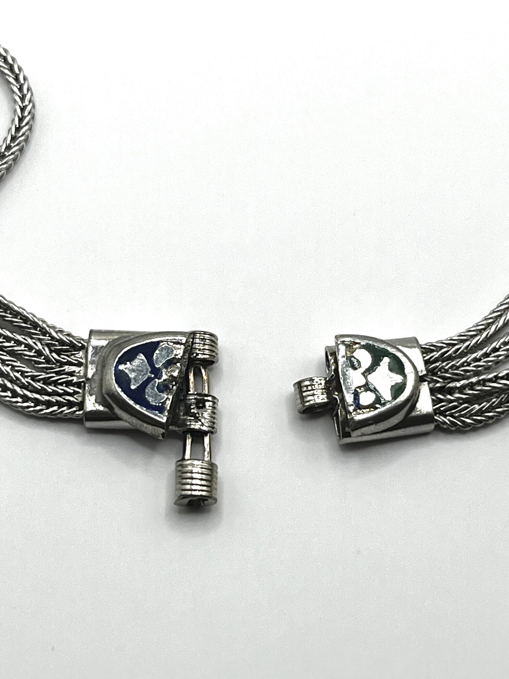 Vintage 925 Hopea Turkkilainen Kaulakoru 46cm