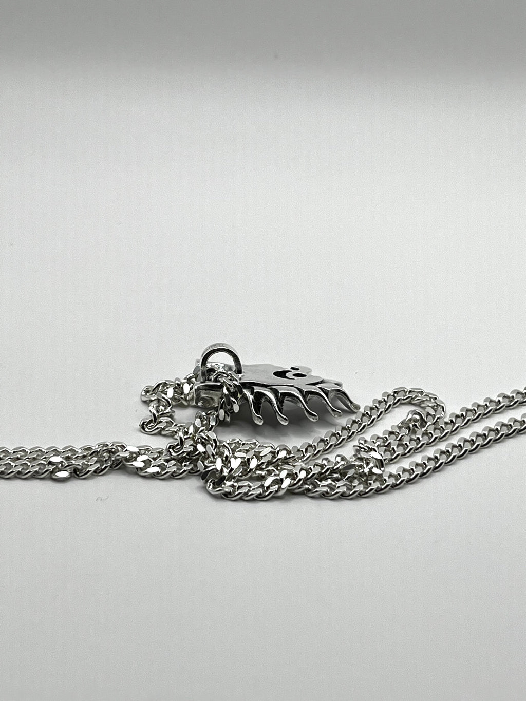 925 Hopea Lumoava Leijona-riipus Kaulaketjulla 3mm, 51cm