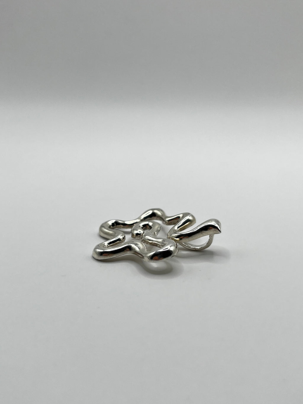 Vintage 925 Hopea "Roiske" Riipus 33mm x 33m