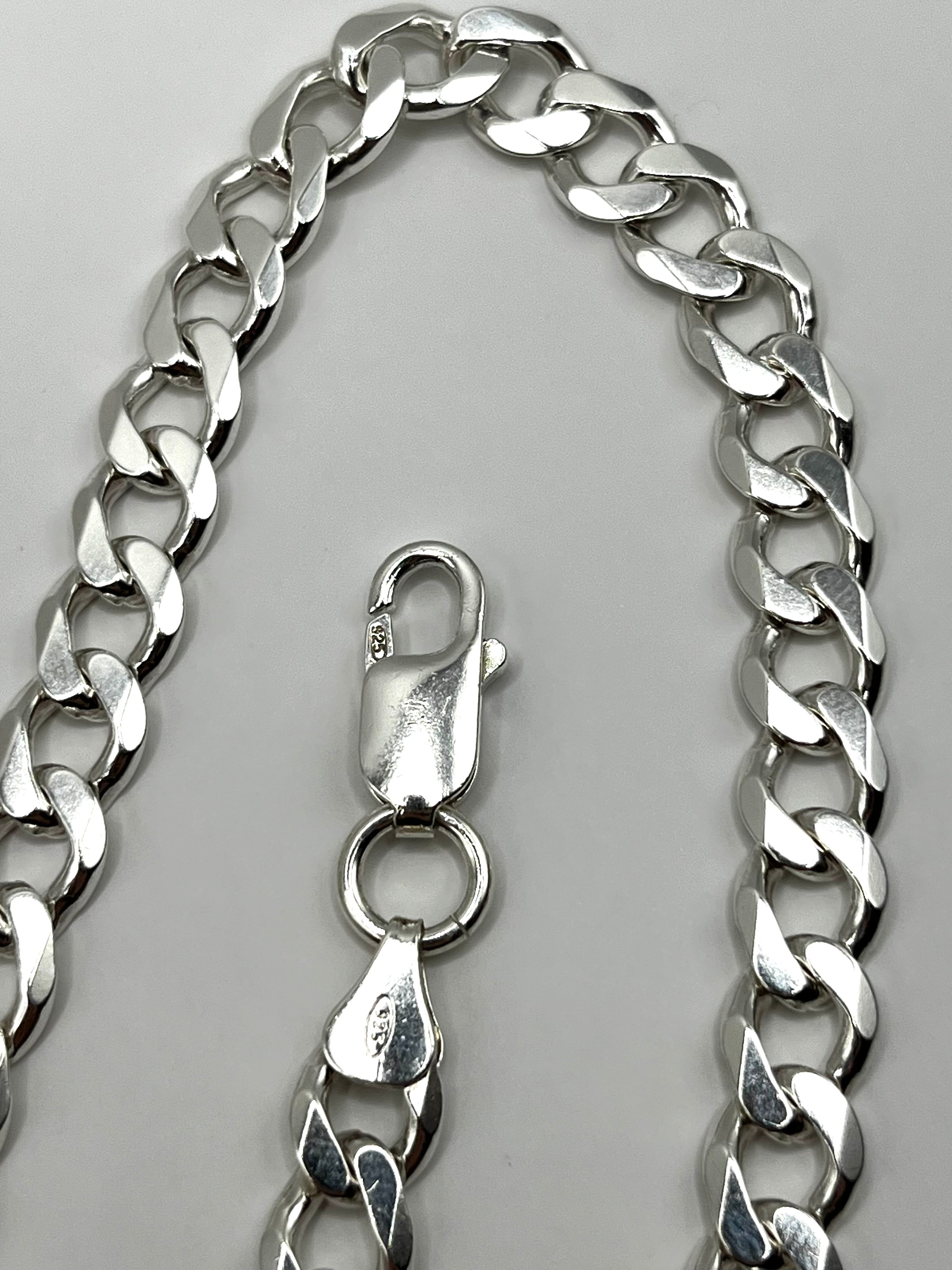 925 Hopea Panssariketju 7.5mm, 48.5cm