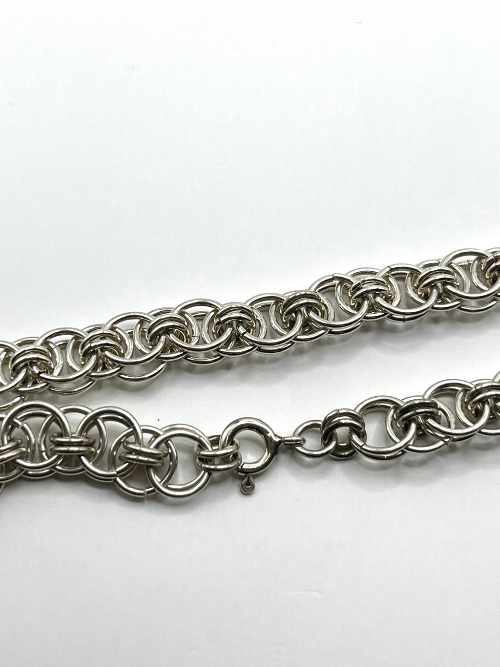 925 Hopea Käsintehty Bismarck Kaulaketju 8.5mm, 43cm