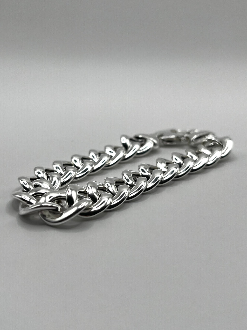 925 Hopea Panssari Ranneketju 11.5mm, 18cm