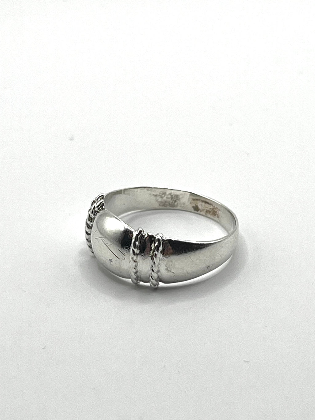 Vintage 925 Hopea Sormus - 19mm