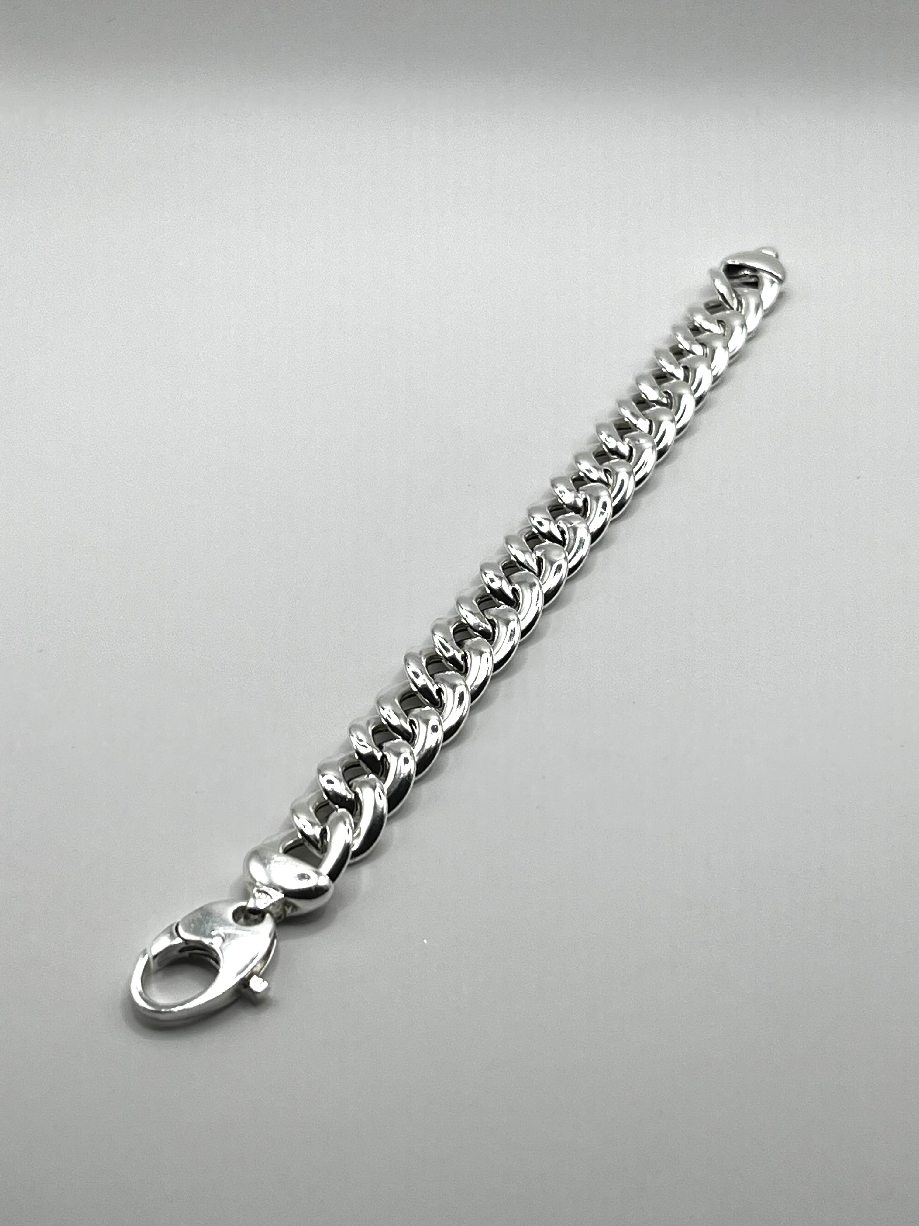 925 Hopea Panssari Ranneketju 11.5mm, 18cm