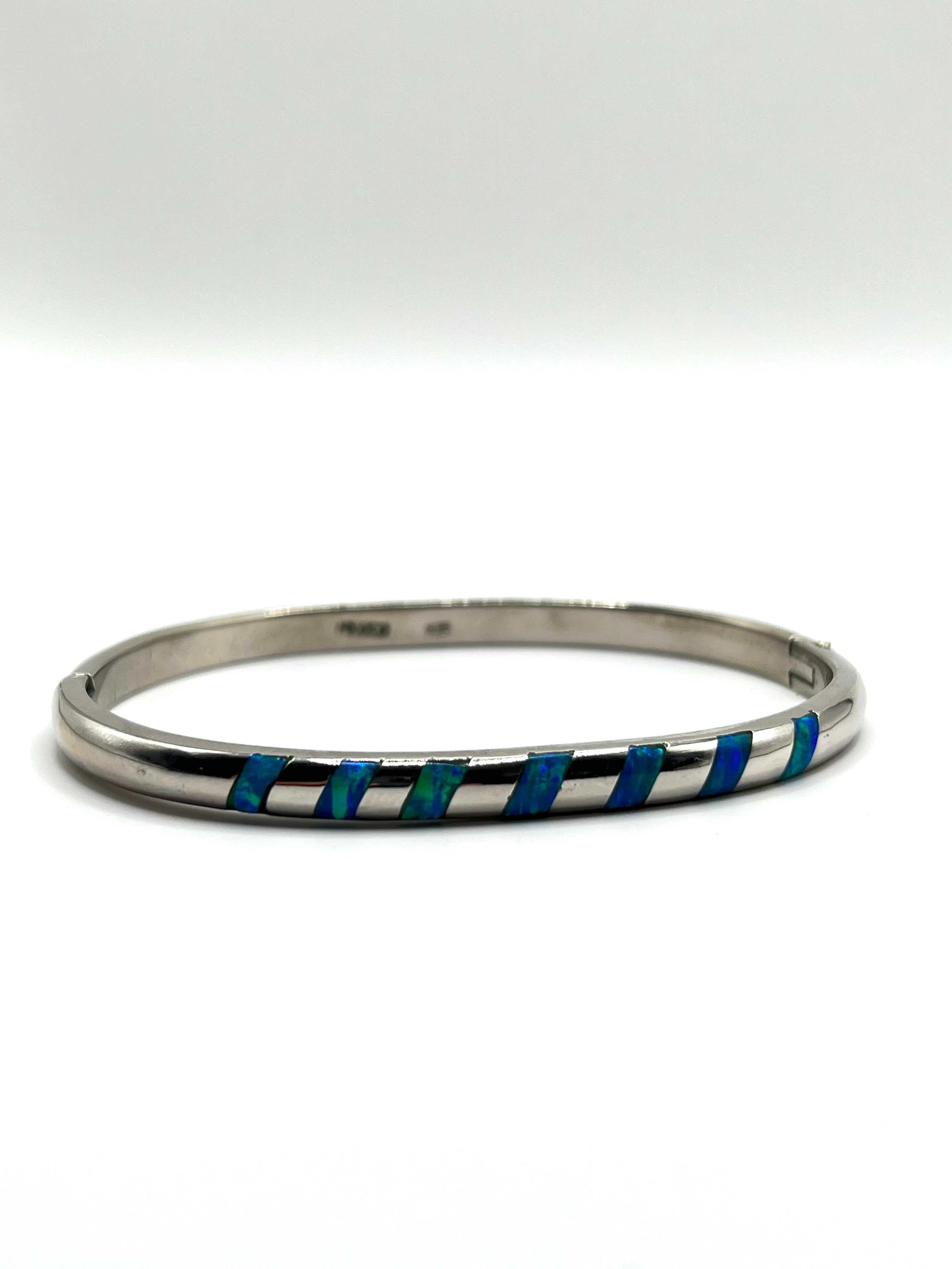 Vintage 925 Hopea Rannerengas 4.5mm