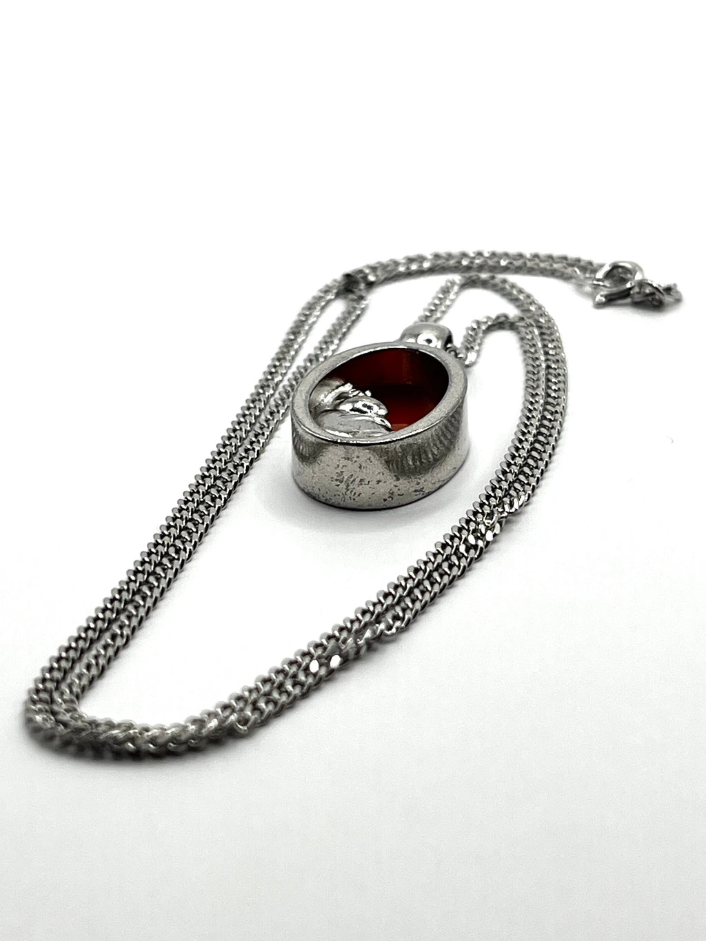 Vintage Kalevala Koru Niiskuneiti Riipus Ketjulla 925 Hopea 2mm, 45cm