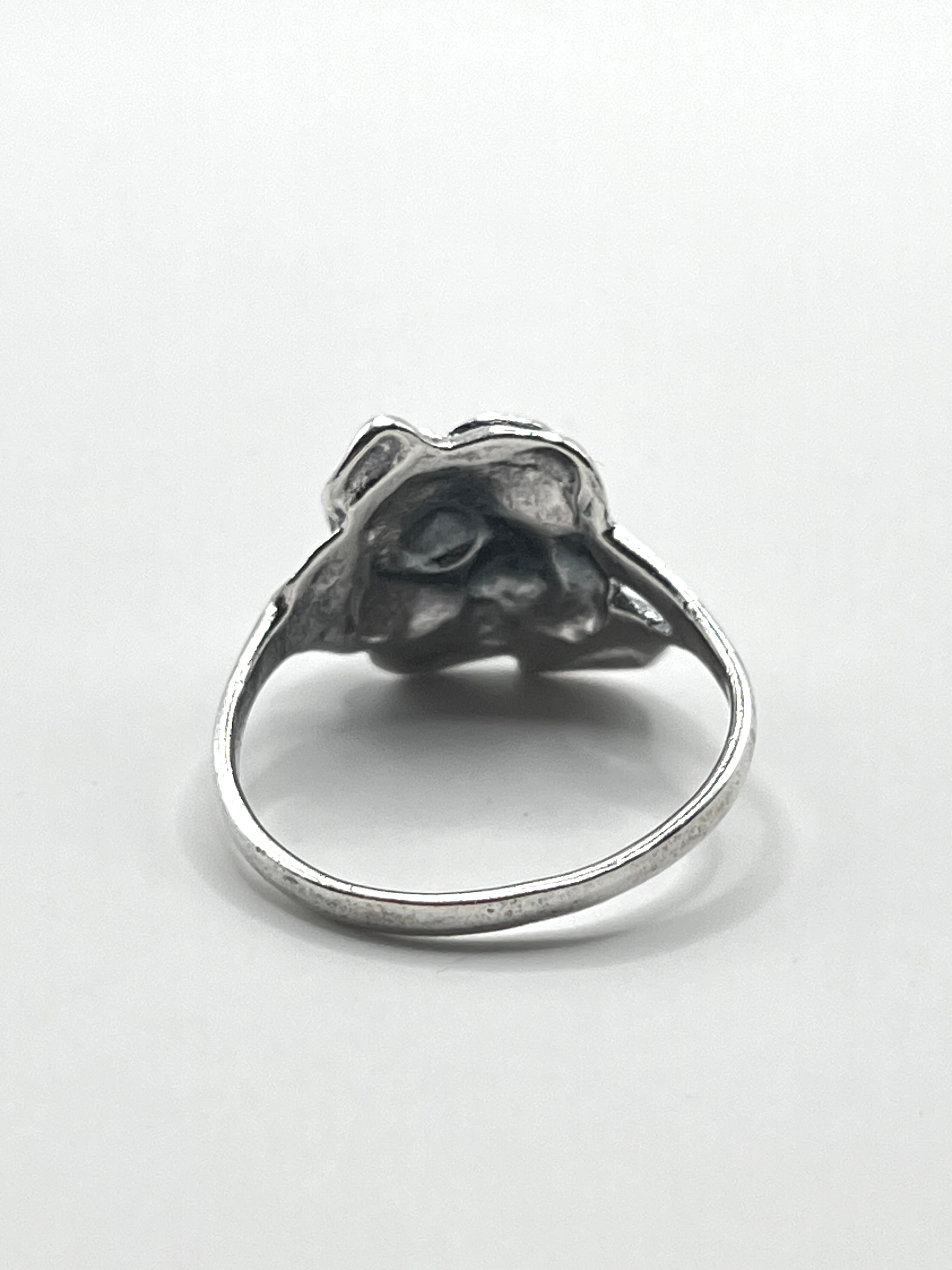 Vintage 925 Hopea Ruususormus 22mm