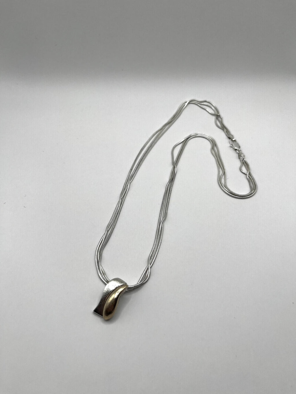 925 Hopea Riipus Kaulaketjulla 45cm