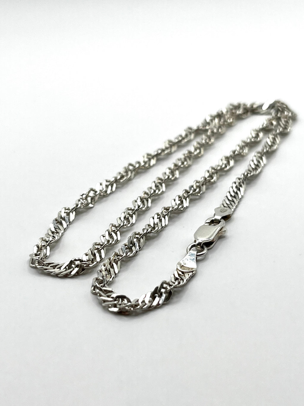 925 Hopea Kaulaketju 4mm, 41cm