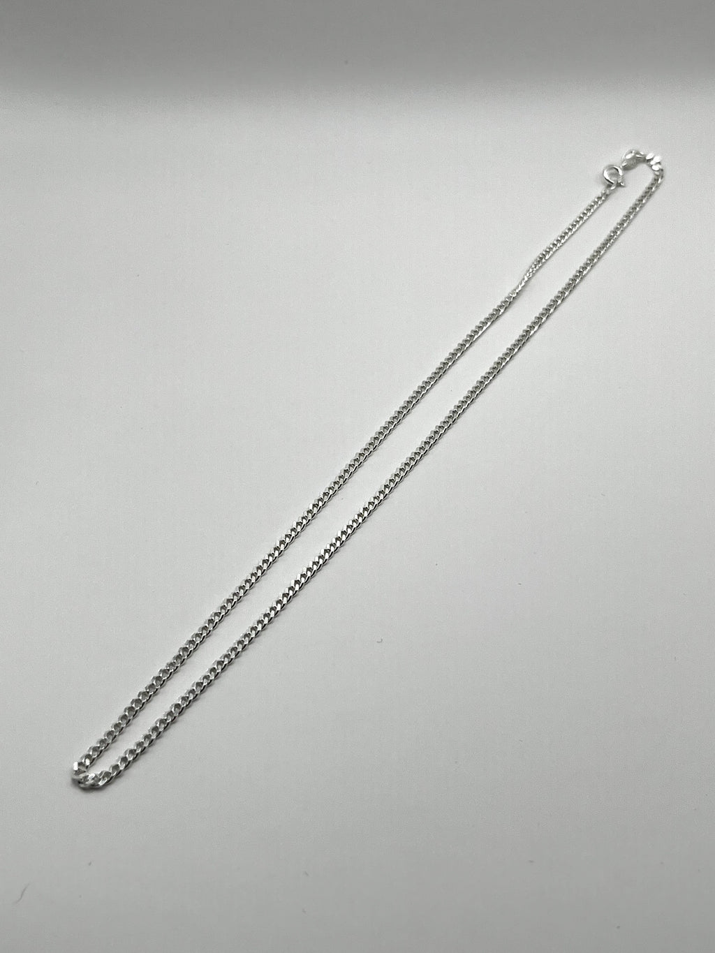 925 Hopea Panssariketju 2mm, 45cm