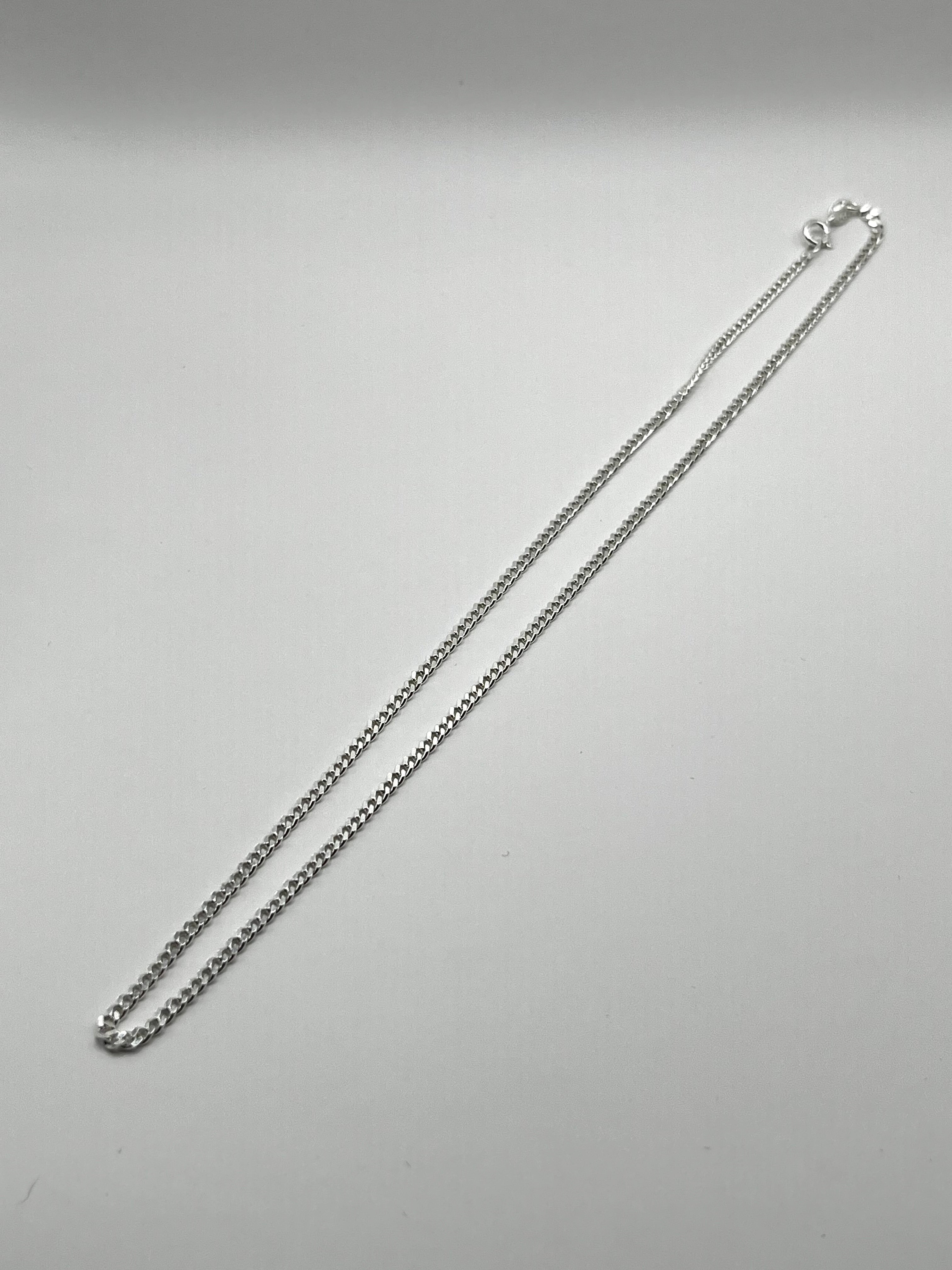 925 Hopea Panssariketju 2mm, 45cm