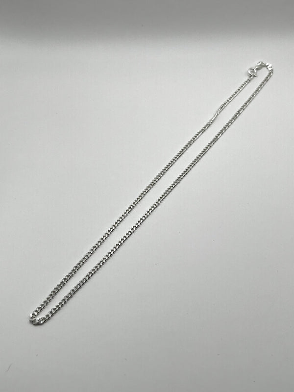 925 Hopea Panssariketju 2mm, 45cm