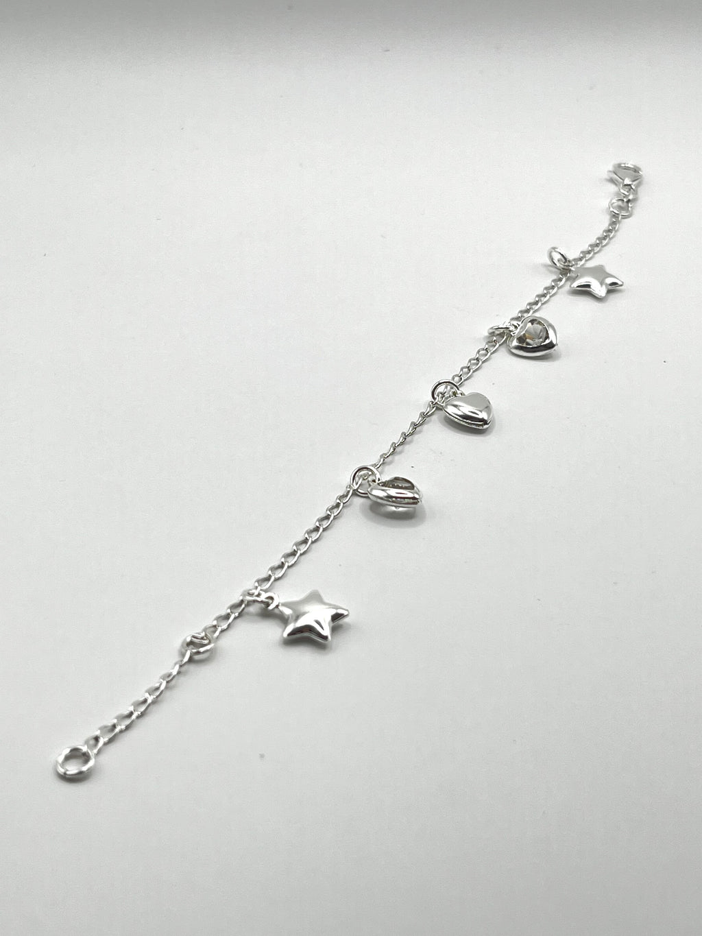 925 Hopea Rannekoru Riipuksilla 18cm