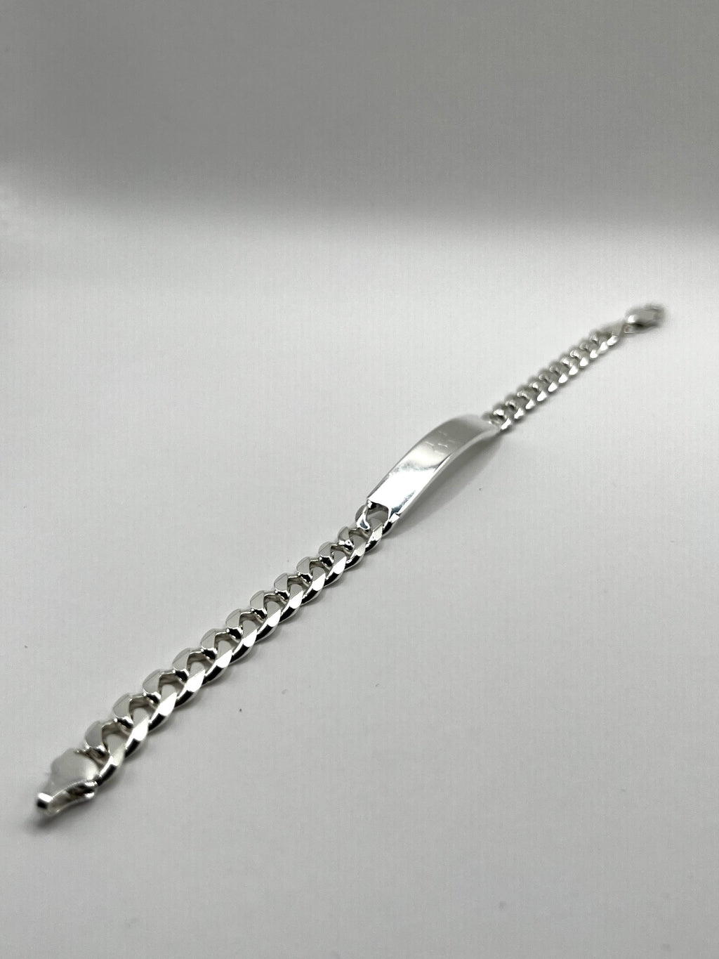 925 Hopea Panssariketju Laatalla 7mm, 20.5mm