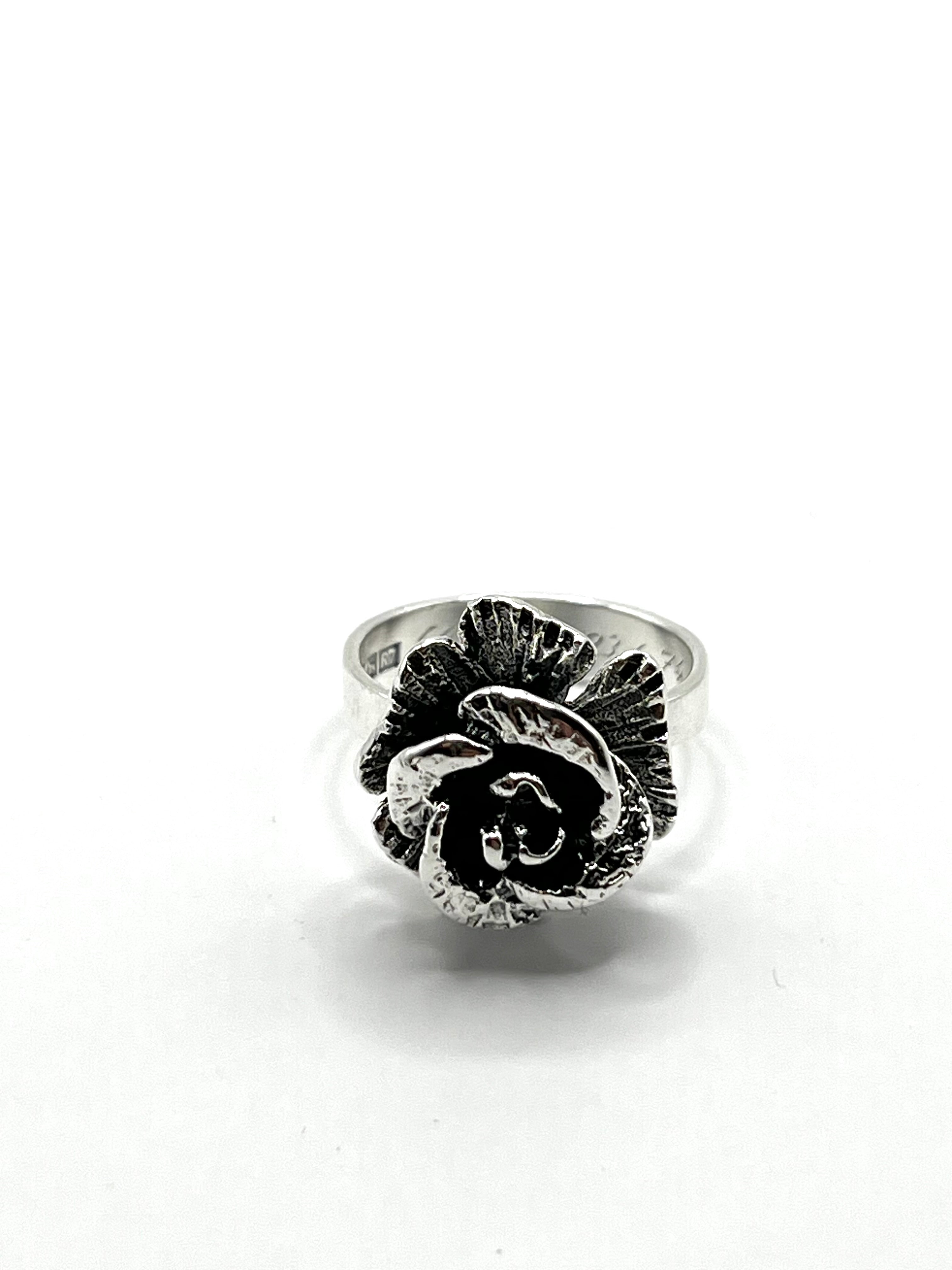 Vintage 830 Hopea Ruususormus - 17.25mm - Martti Viikinniemi 1970