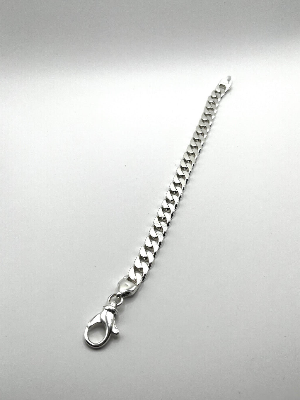 925 Hopea Panssari Ranneketju 7mm, 19.5cm