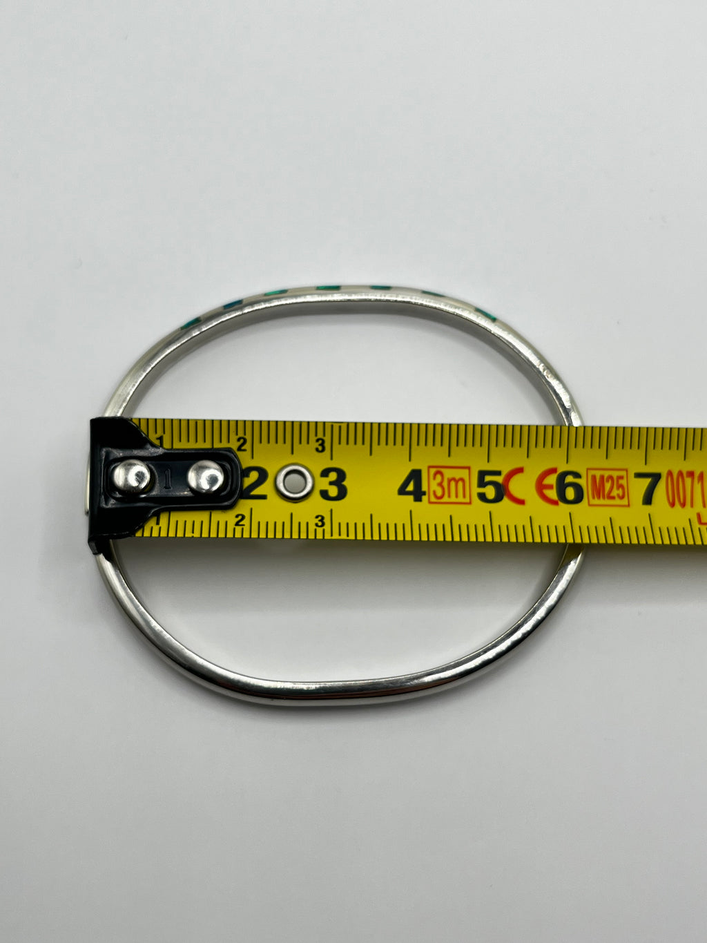 Vintage 925 Hopea Rannerengas 4.5mm