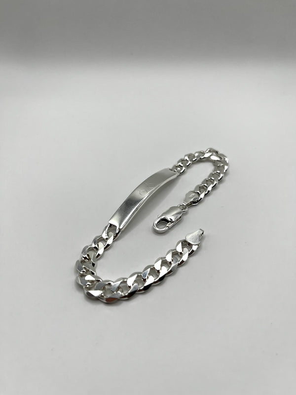 925 Hopea Panssariketju Laatalla 7mm, 20.5mm