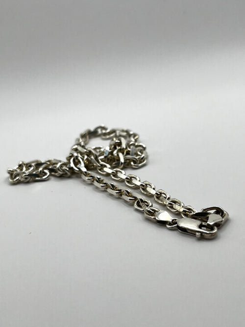 925 Hopea Ankkuriketju 4mm, 50cm