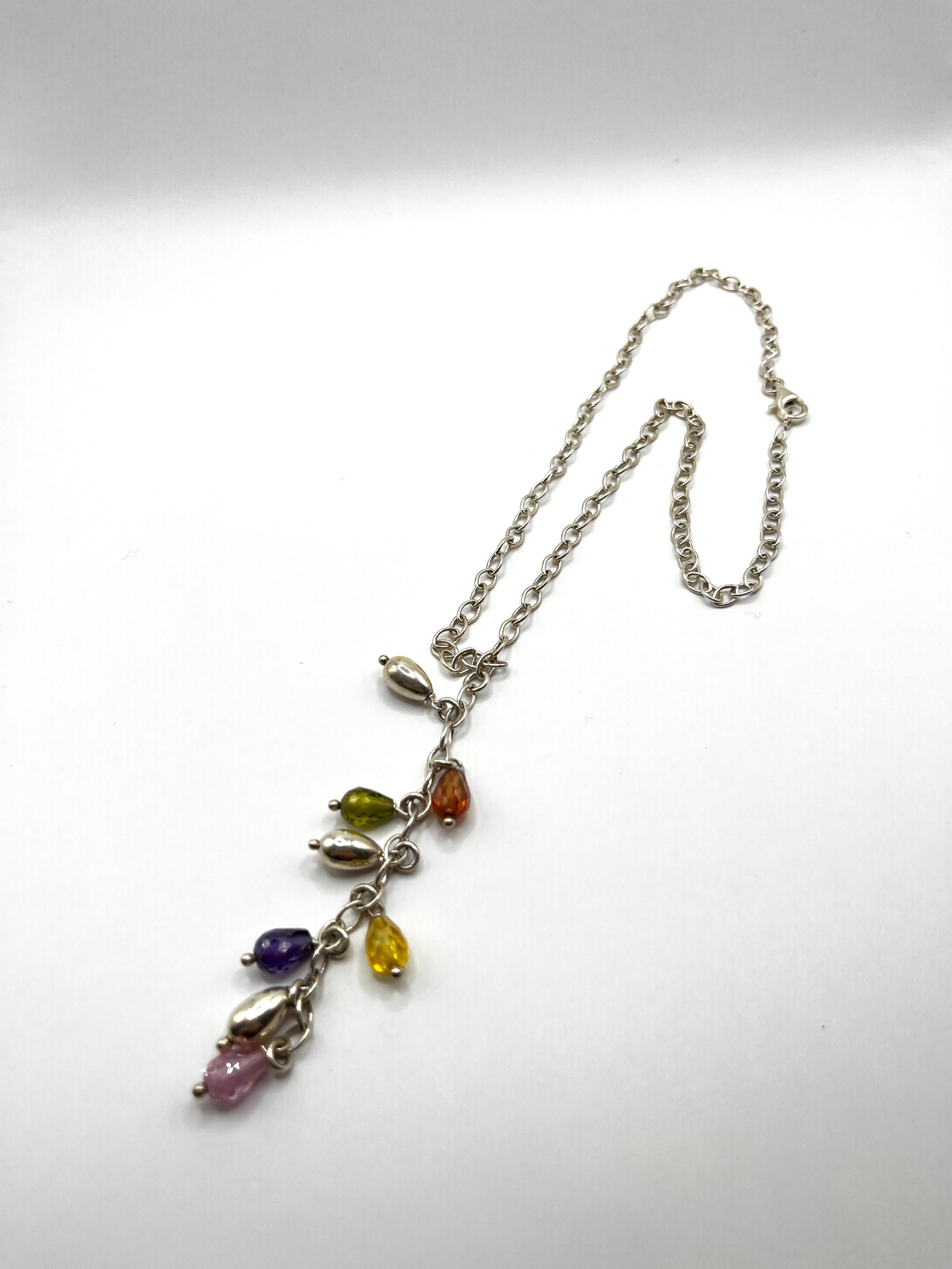 925 Hopea Kaulakoru Korukivillä 40cm