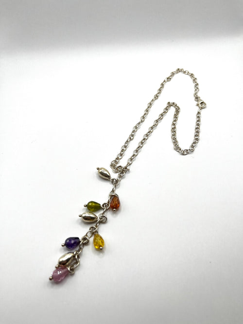 925 Hopea Kaulakoru Korukivillä 40cm