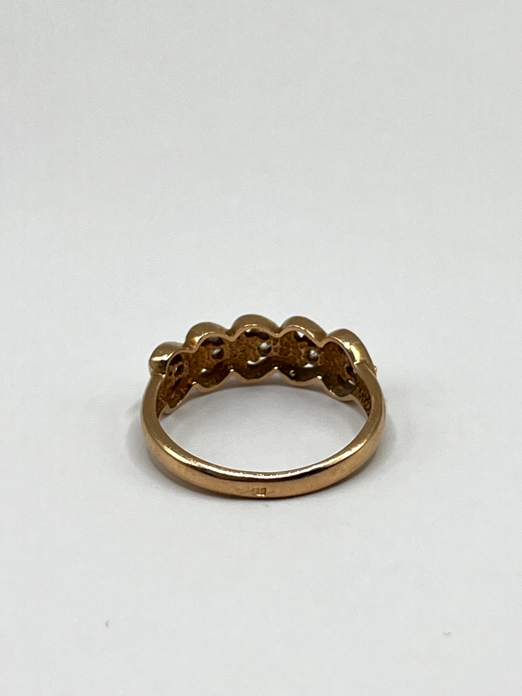 14K Sydän Kultasormus 18mm