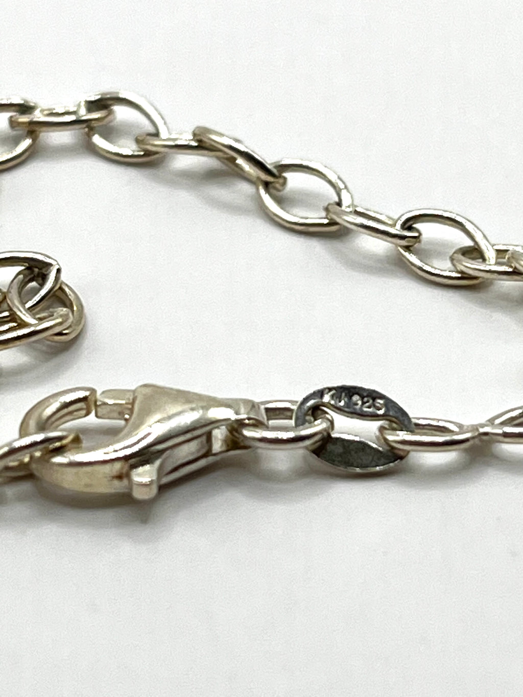 925 Hopea Kaulakoru Korukivillä 40cm