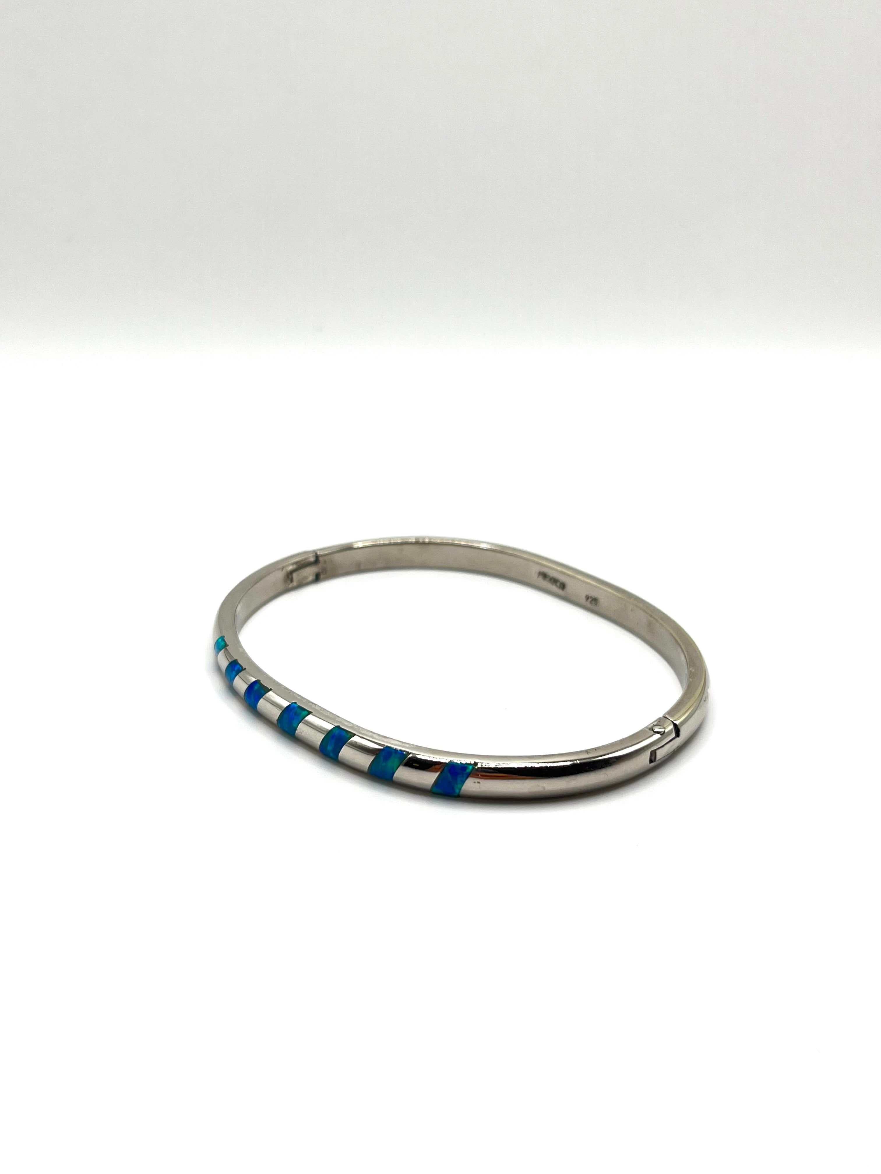 Vintage 925 Hopea Rannerengas 4.5mm