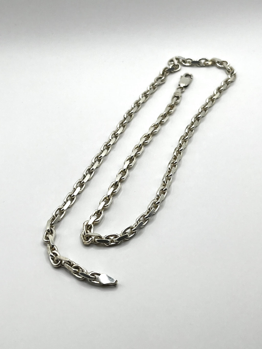 925 Hopea Ankkuriketju 4mm, 50cm