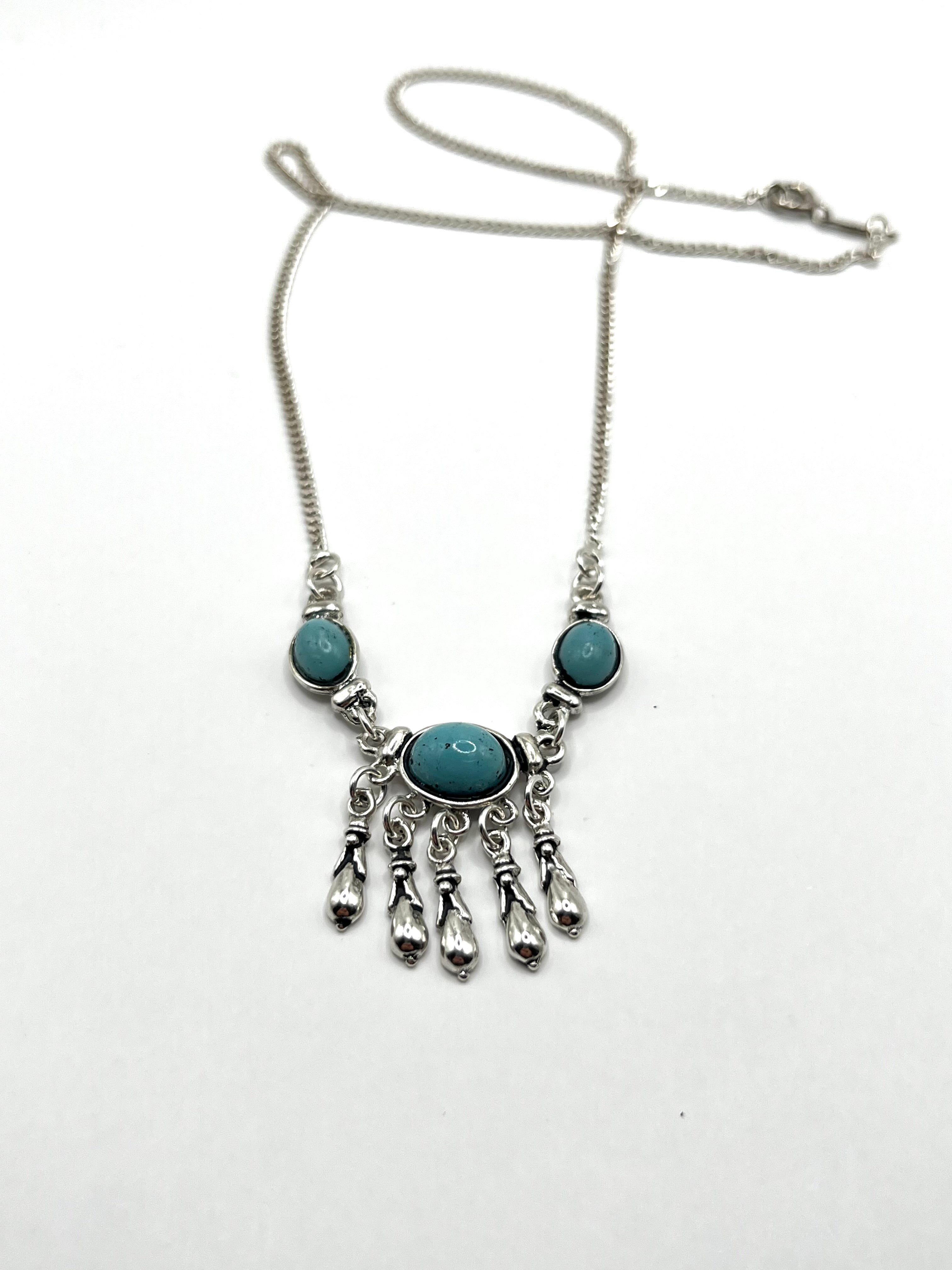 Vintage 925 Hopea Kreikkalainen Kaulakoru 1.5mm, 44cm