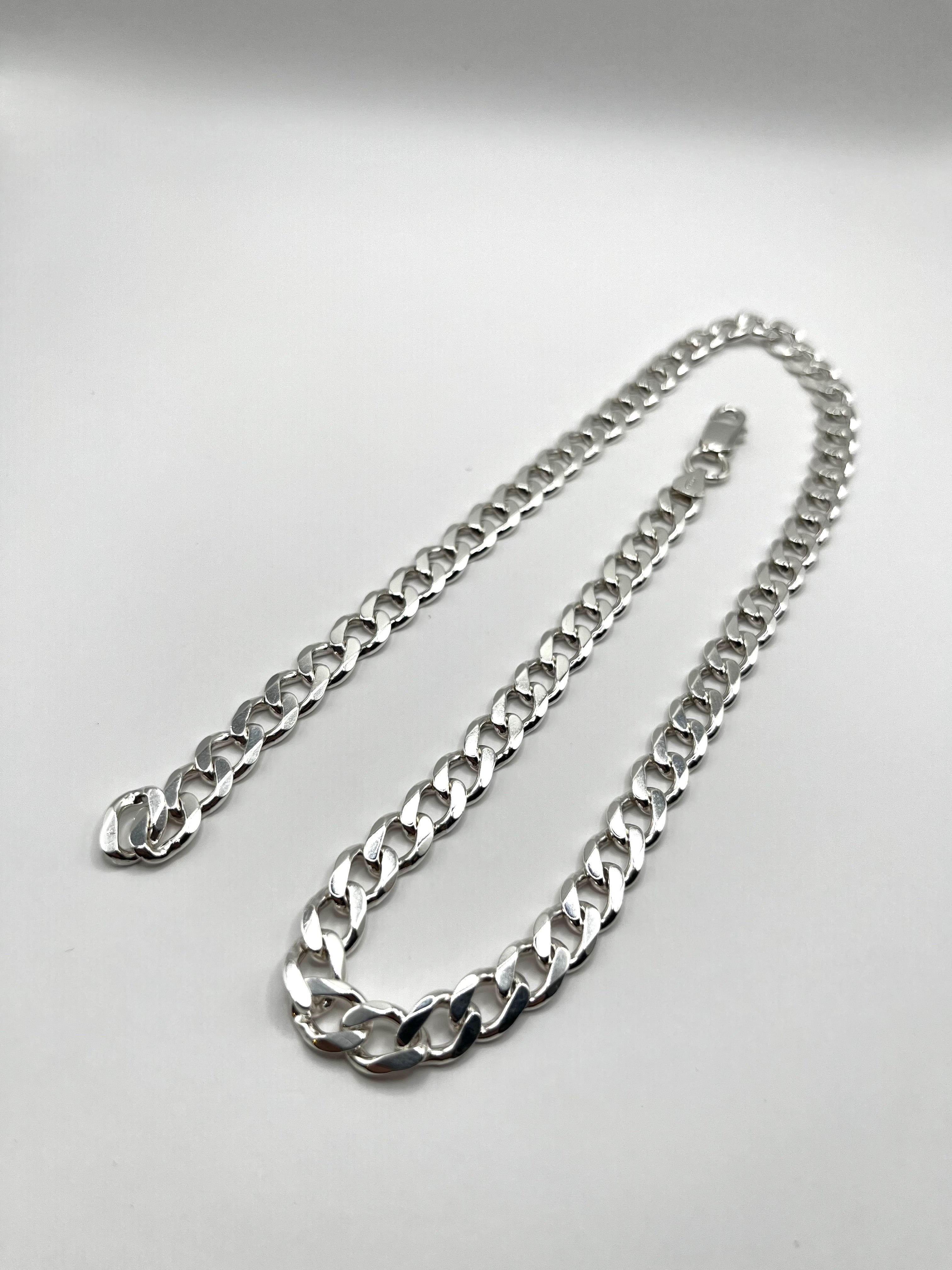 925 Hopea Panssariketju 7.5mm, 48.5cm